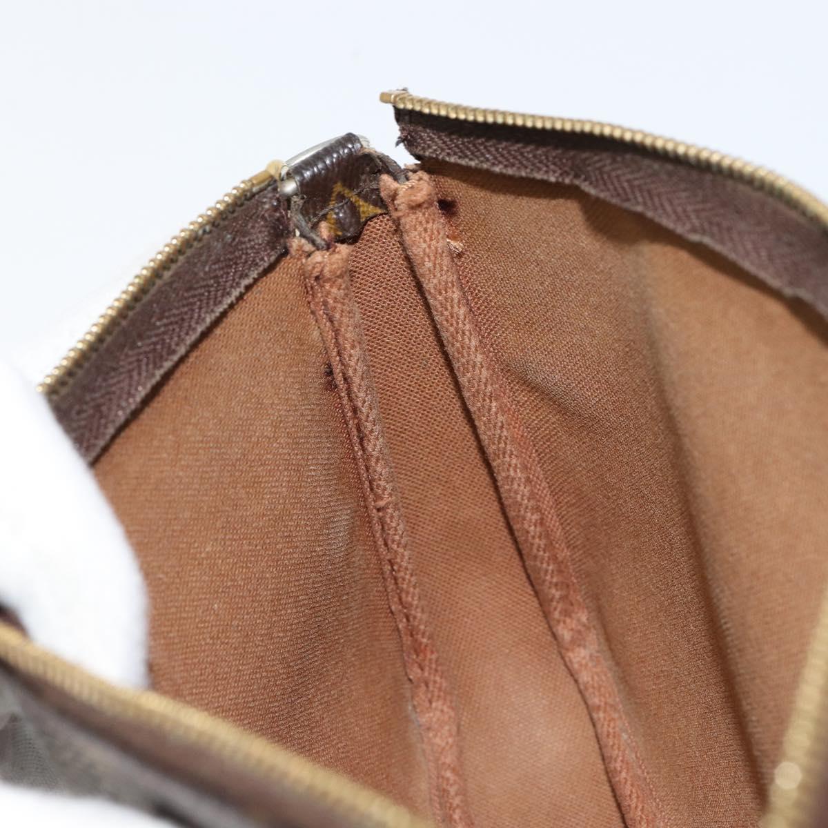 Louis Vuitton Pochette Accessoires Monogram Canvas, BROWN, CANVAS, Clutche & pouche