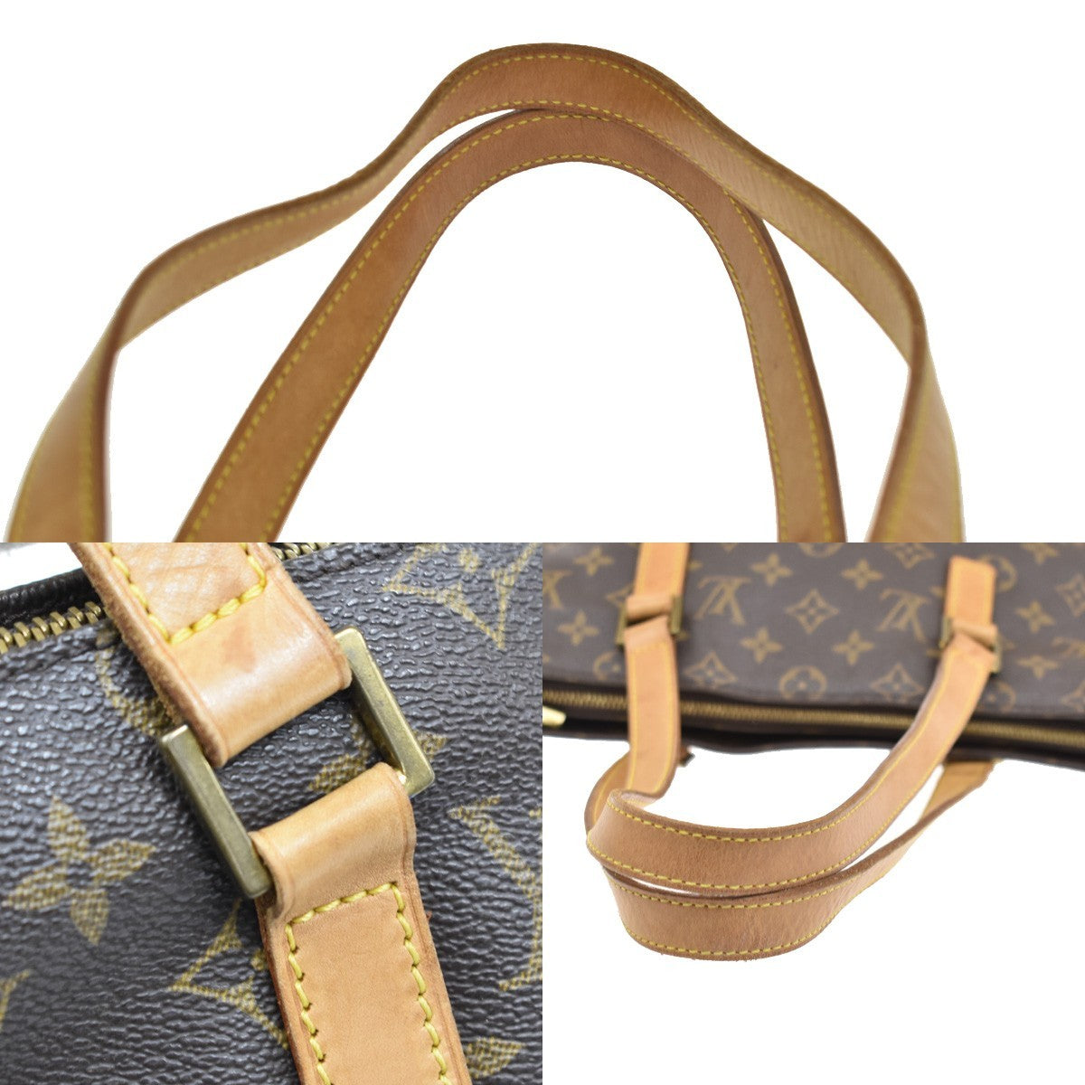 Louis Vuitton Cabas Piano Monogram Canvas, Brown, Canvas, Tote Bag
