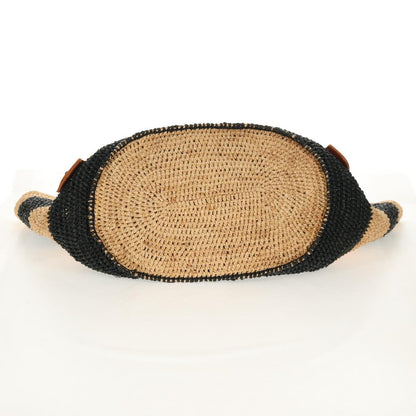 Balenciaga Vintage handbag Leather, "BEIGE,BLACK", LEATHER,WOOD, Handbag