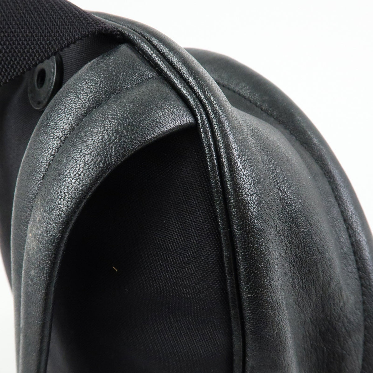 Saint Laurent City Patchwork Leather, Black, Leather, Backpack