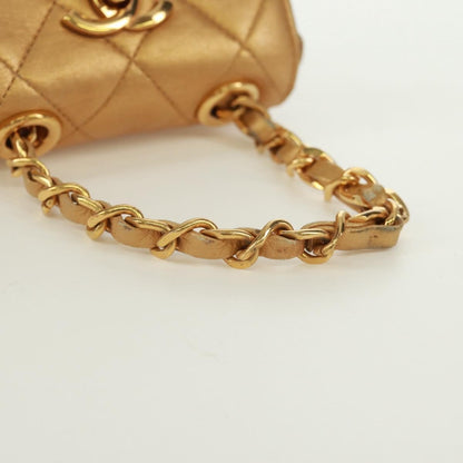 Chanel Classic Flap Charm Chain Belt Quilted Caviar, Gold, Leather, Handbag