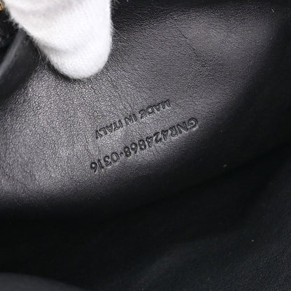 Saint Laurent Monogram Cabas Leather, Black, Calfskin, Tote Bag