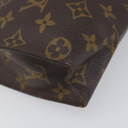 Louis Vuitton Toiletry Pouch Monogram Canvas, Brown, Canvas, Clutch