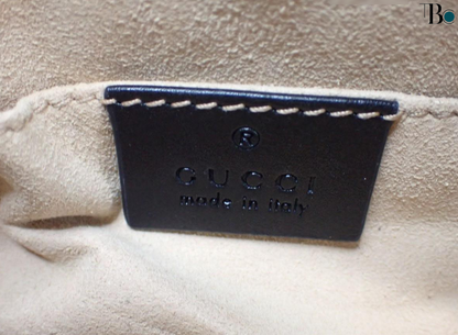 Gucci Marmont Bag Gucci Belt Bag Quilted, BLACK, LEATHER, Clutche & pouche