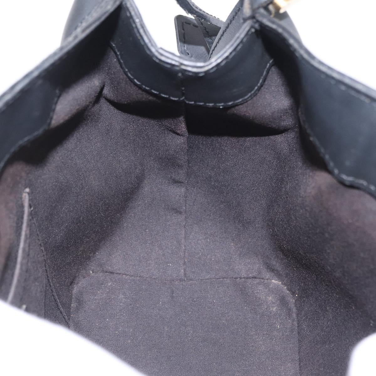 Louis Vuitton Mandara Epi Leather, Black, Leather, Shoulder Bag