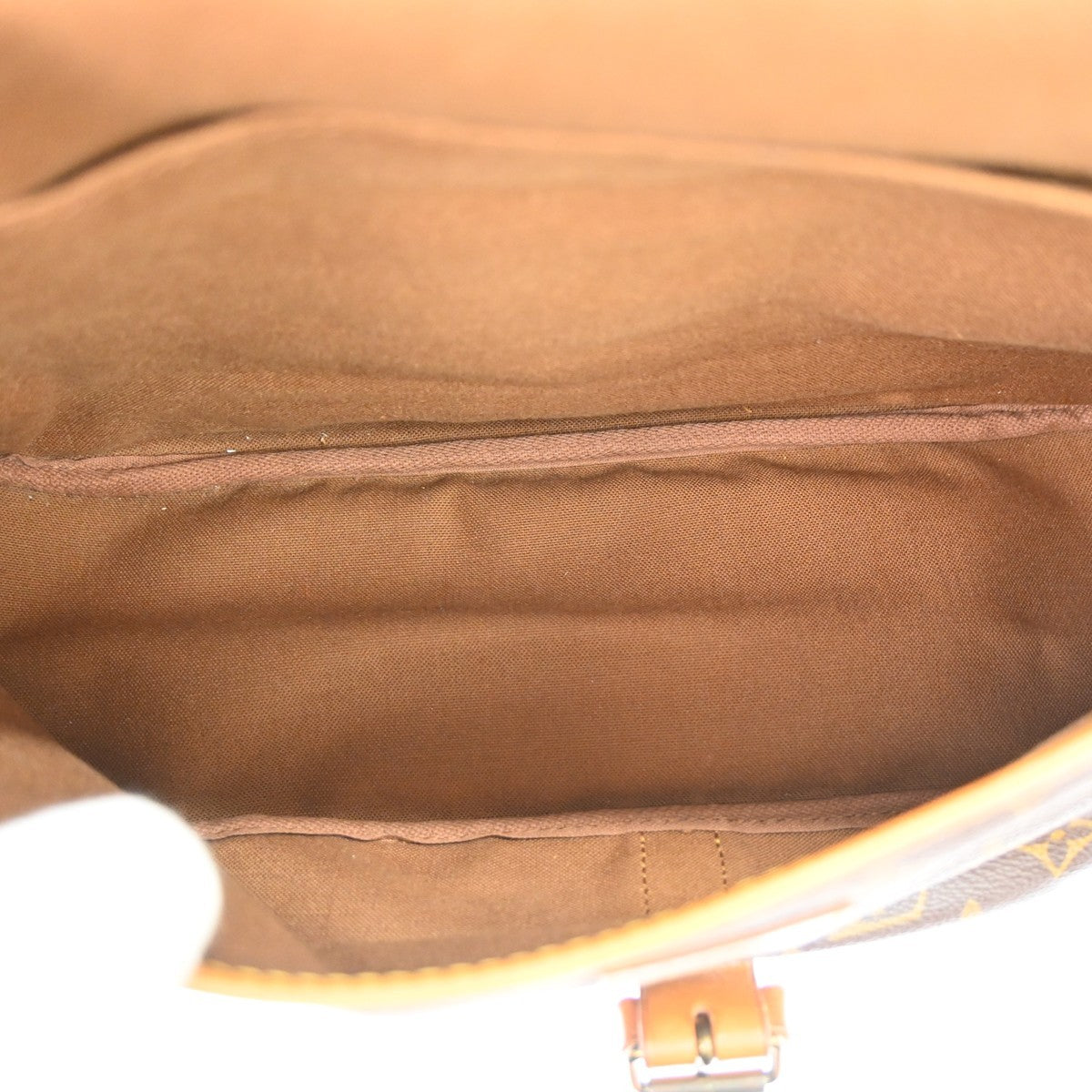 Louis Vuitton Saumur Monogram Canvas, Brown, Canvas, Shoulder Bag