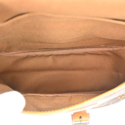 Louis Vuitton Saumur Monogram Canvas, Brown, Canvas, Shoulder Bag