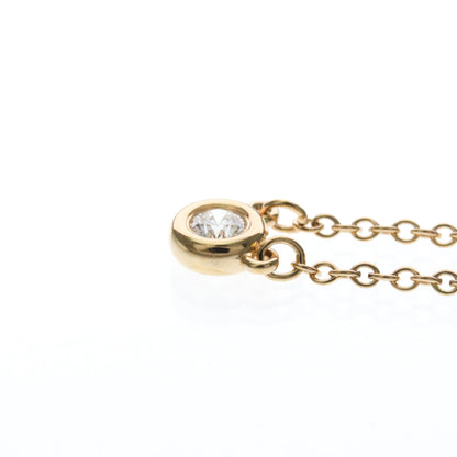 Tiffany & Co. Elsa Peretti Diamonds By The Yard Pendant 18K Rose Gold with Diamond, Gold, Pink Gold, Necklace