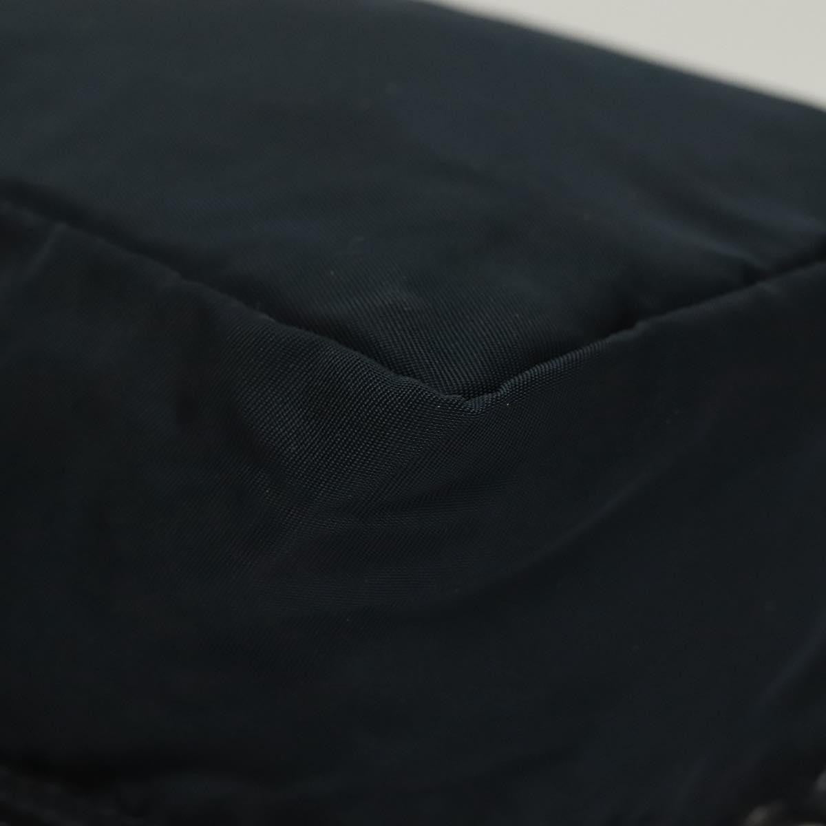 Prada Zip Around Toiletry Tessuto, Navy, Nylon, Clutch