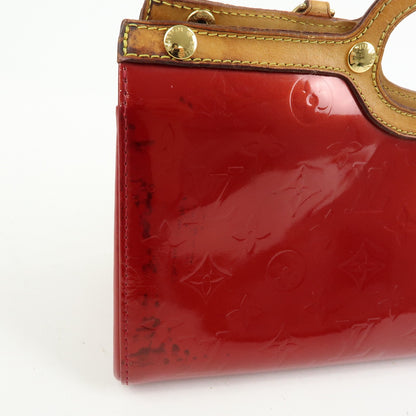 Louis Vuitton Roxbury Drive Monogram Vernis, Red, Patent Leather, Handbag
