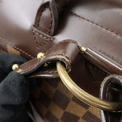 Louis Vuitton Soho Damier, Brown, Canvas, Backpack