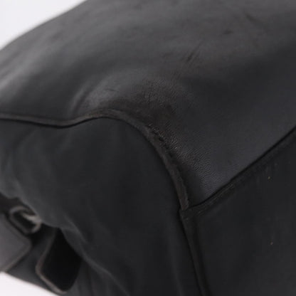 Prada Shoulder Leather, Black, Leather, Shoulder Bag