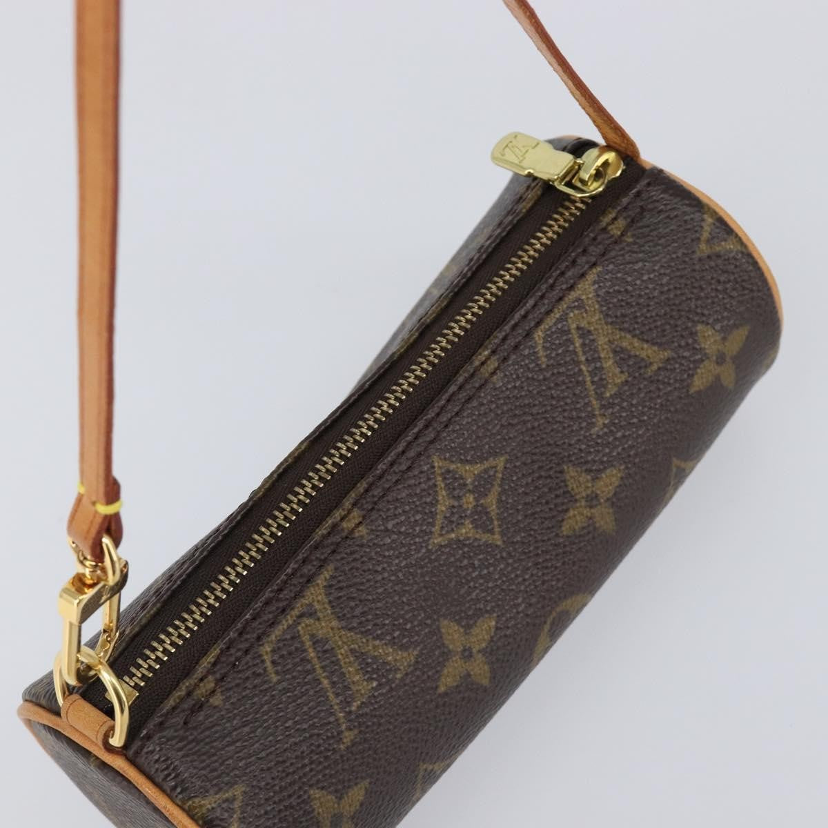 Louis Vuitton Papillon Pochette Monogram Canvas, Brown, Canvas, Clutch