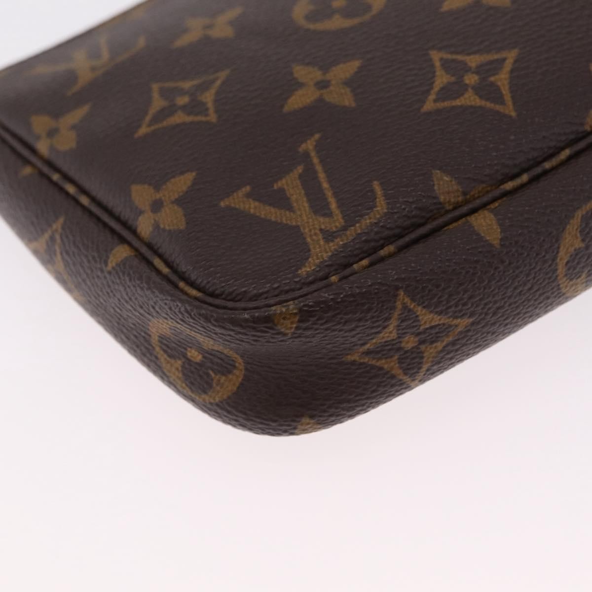 Louis Vuitton Pochette Accessoires NM Monogram Canvas, Brown, Canvas, Clutch