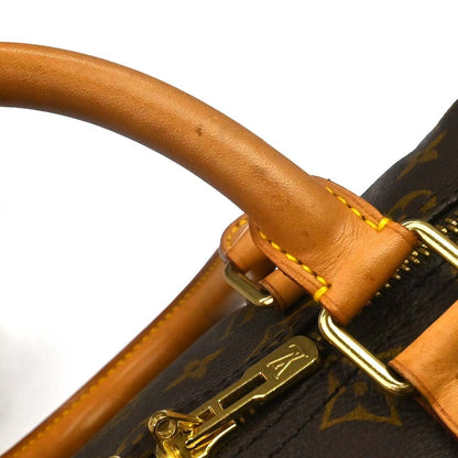 Louis Vuitton Keepall Monogram Canvas, Brown, Canvas, Travel Bag
