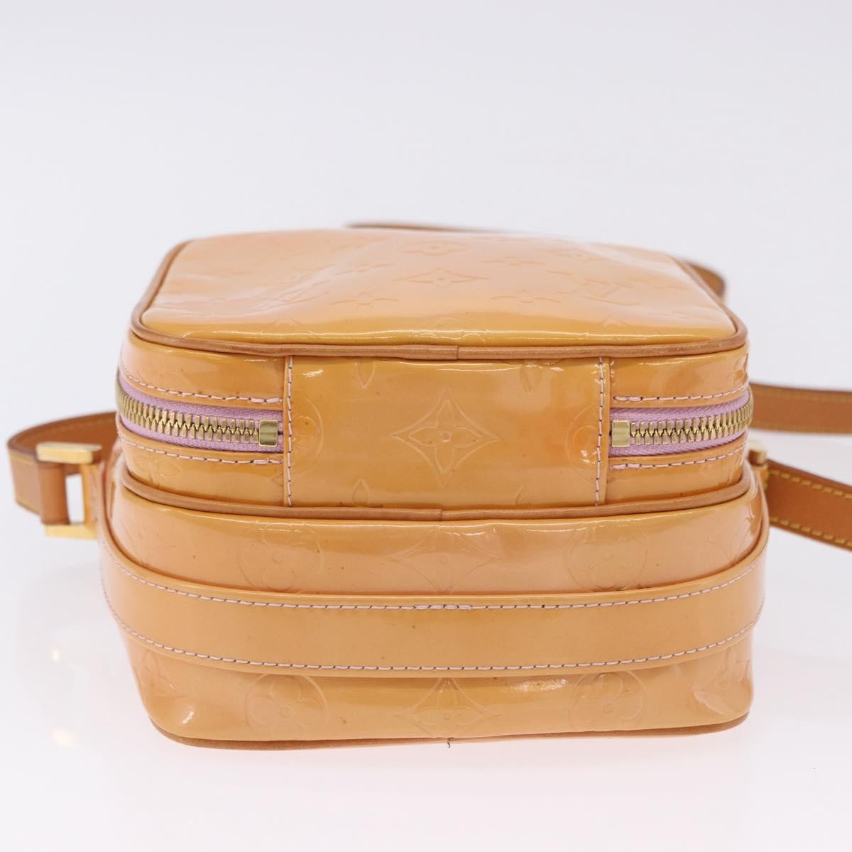 Louis Vuitton Wooster Monogram vernis, Yellow, Patent Leather, Shoulder Bag