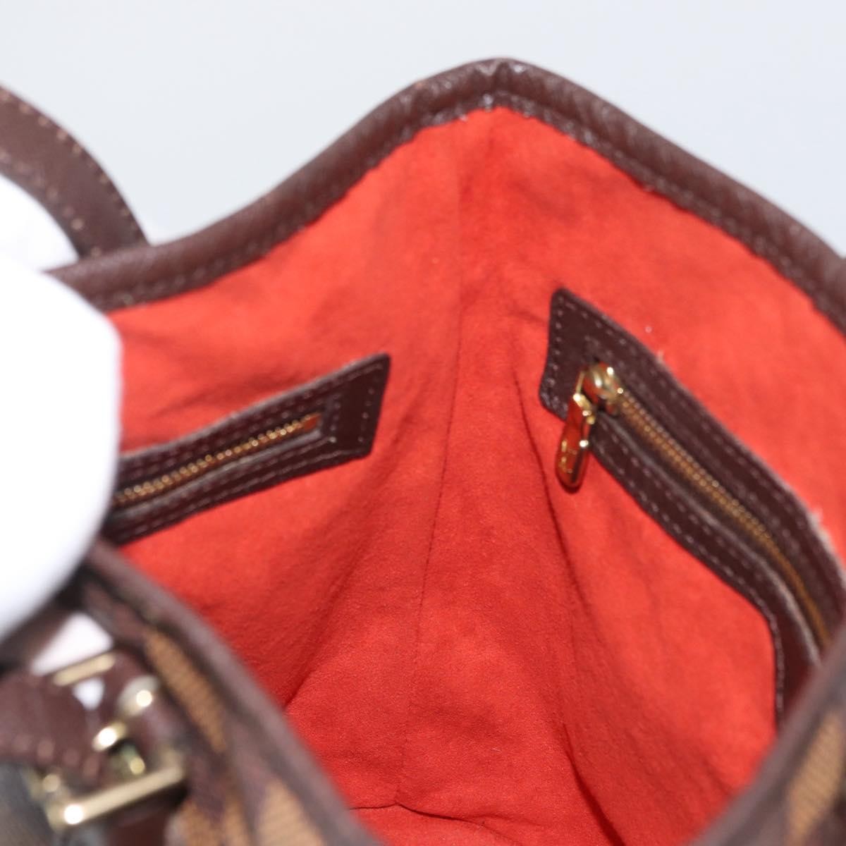 Louis Vuitton Marais Bucket Damier, Brown, Canvas, Handbag