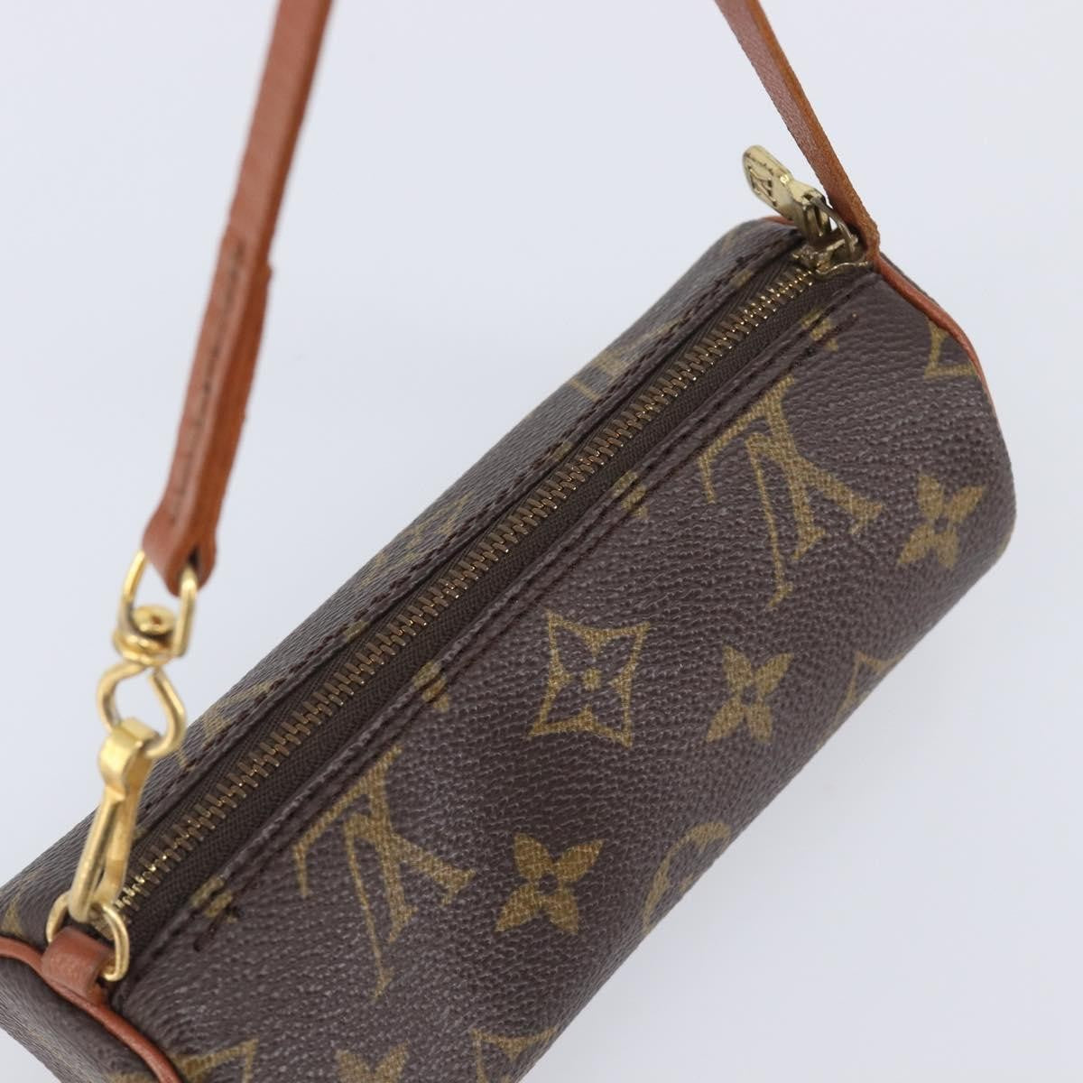 Louis Vuitton Papillon Pochette Monogram Canvas, Brown, Canvas, Clutch