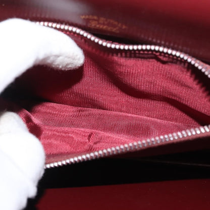 Gucci Vintage Leather, Burgundy, Leather, Handbag