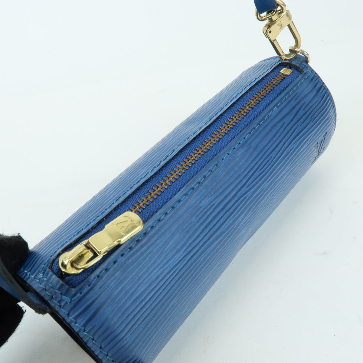 Louis Vuitton Soufflot Epi Leather, Blue, Leather, Tote Bag