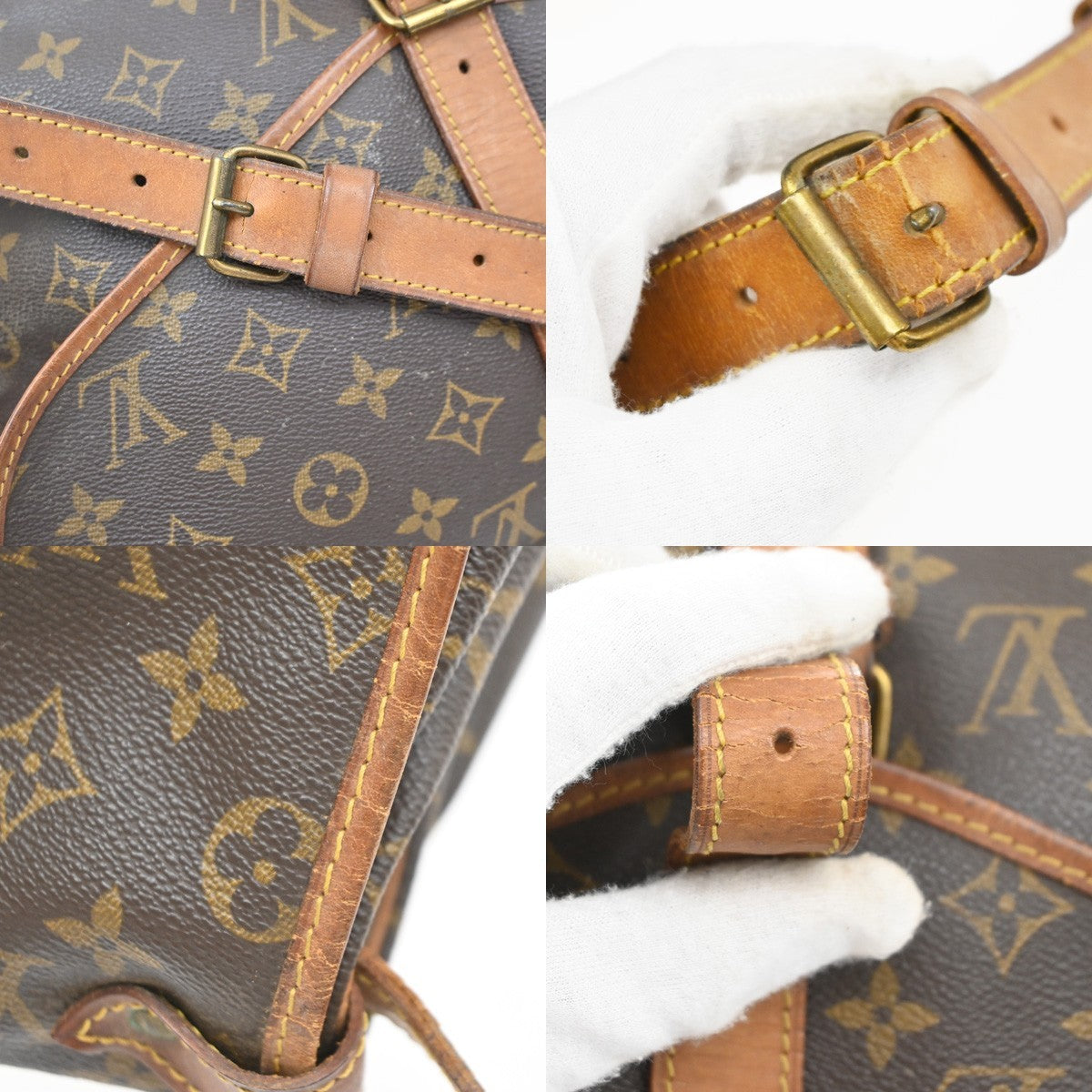Louis Vuitton Saumur Monogram Canvas, Brown, Canvas, Shoulder Bag