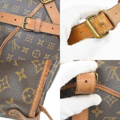 Louis Vuitton Saumur Monogram Canvas, Brown, Canvas, Shoulder Bag