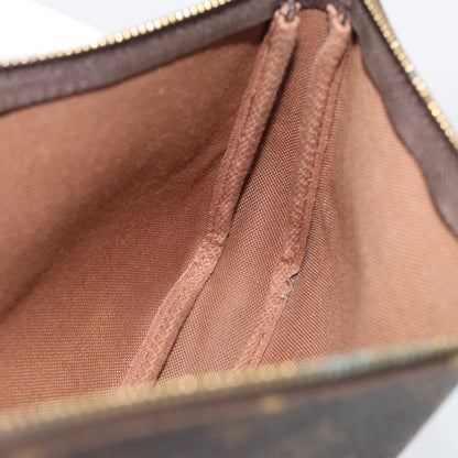 Louis Vuitton Pochette Accessoires NM Monogram Canvas, Brown, Canvas, Clutch