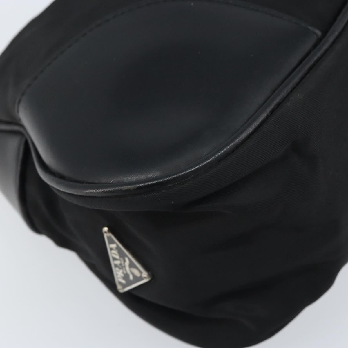 Prada Shoulder Tessuto, Black, Nylon, Shoulder Bag