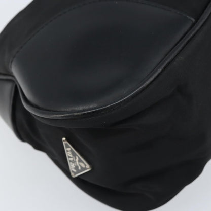 Prada Shoulder Tessuto, Black, Nylon, Shoulder Bag
