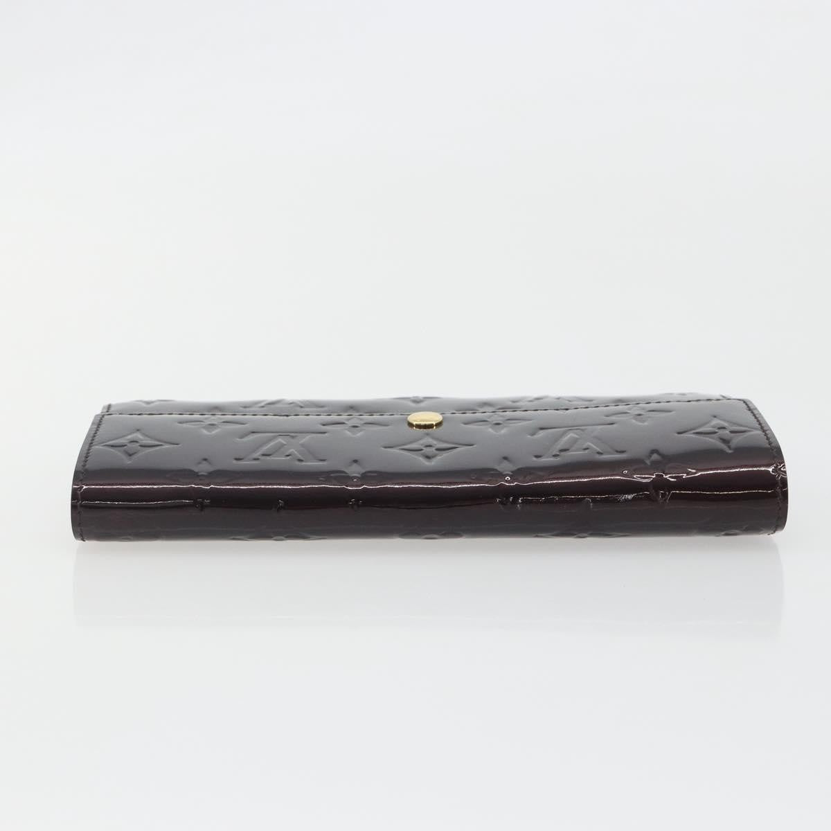 Louis Vuitton Sarah Monogram Vernis, Burgundy, Patent Leather, Clutch