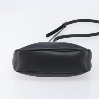 Gucci Shoulder Leather, Black, Leather, Shoulder Bag