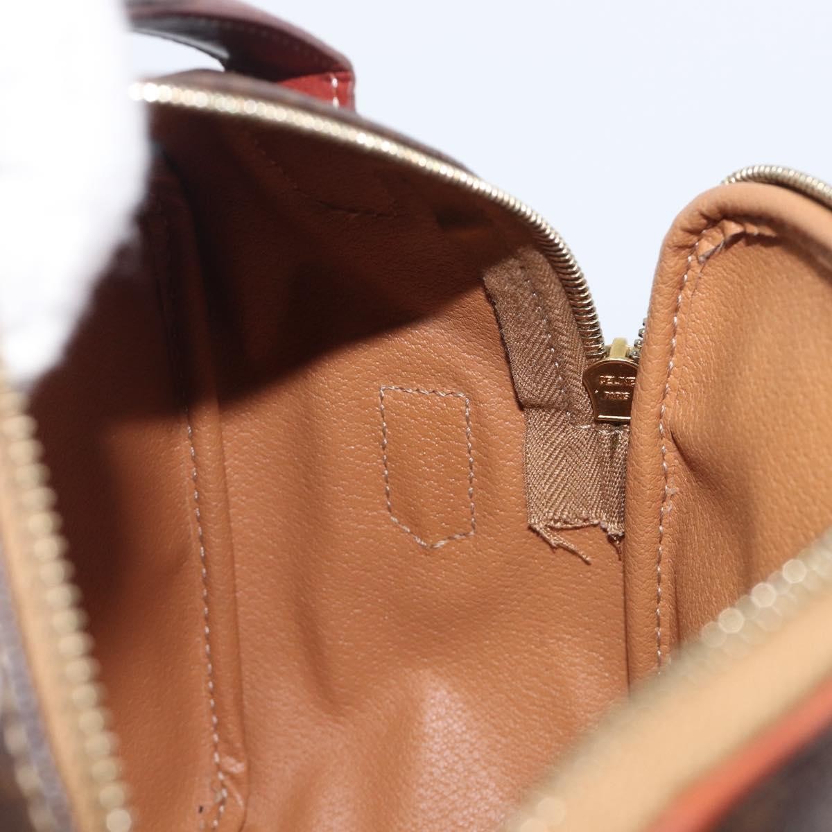Celine Vintage Handbag Toile Céline, Brown, Canvas, Handbag