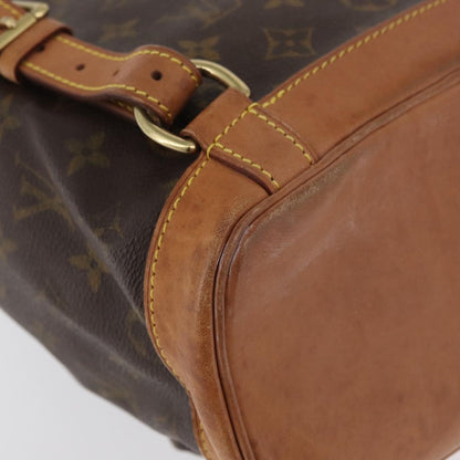 Louis Vuitton Vintage Montsouris Monogram Canvas, Brown, Canvas, Backpack