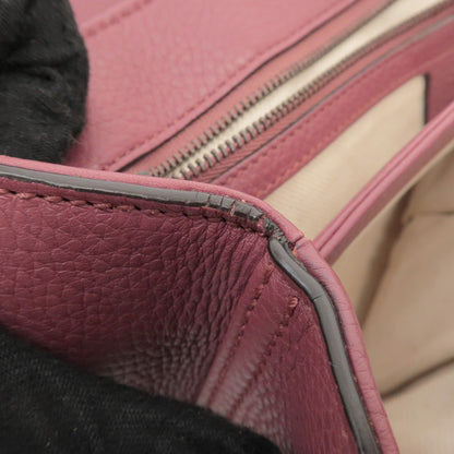 Gucci GG Marmont Leather, Pink, Leather, Shoulder Bag