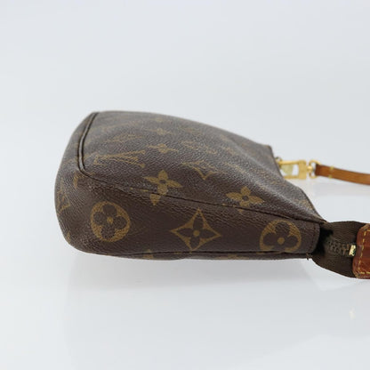 Louis Vuitton Pochette Accessoires Monogram Canvas, BROWN, CANVAS, Clutche & pouche