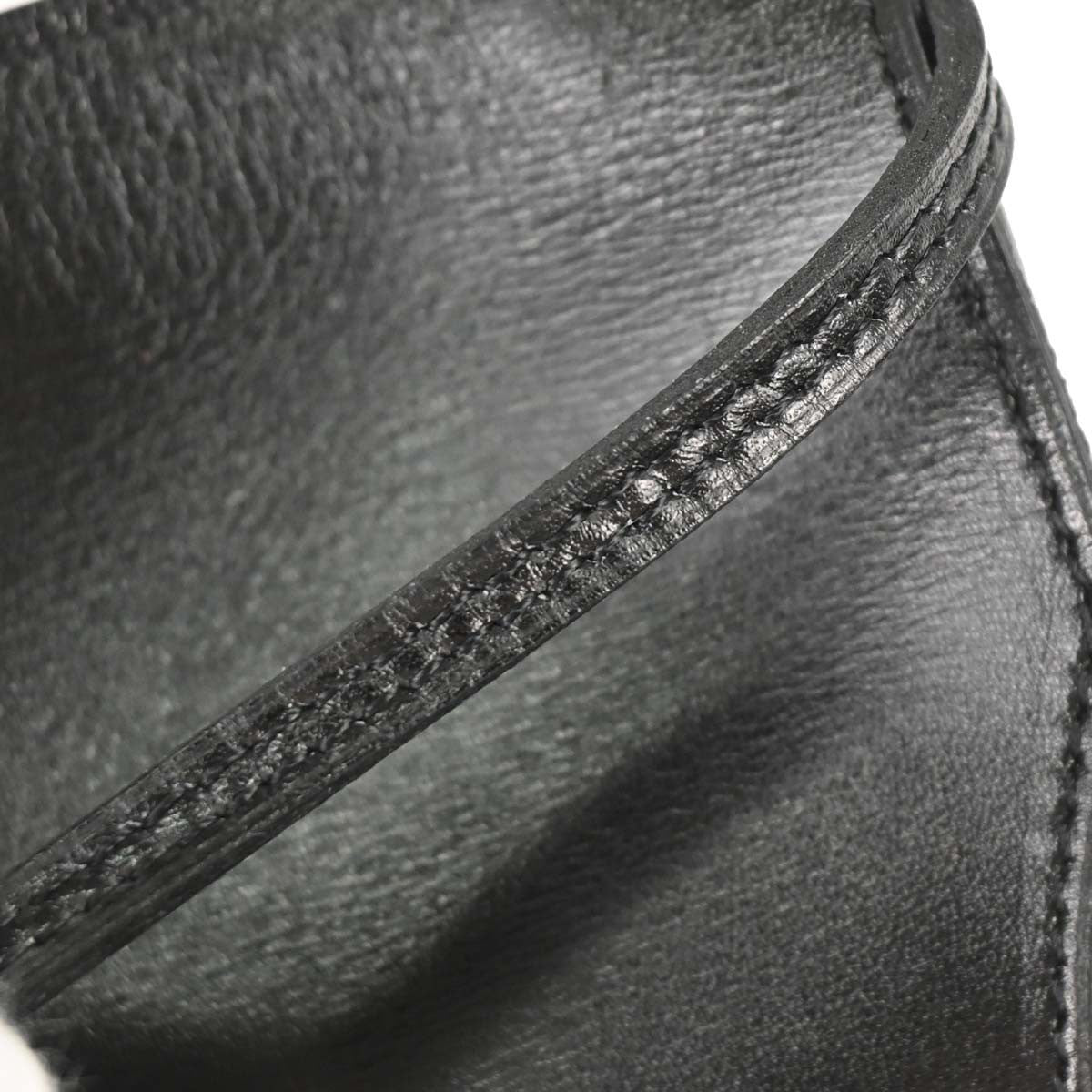 Hermes Onimaitou Pochette Box Calf, Black, Leather, Clutch