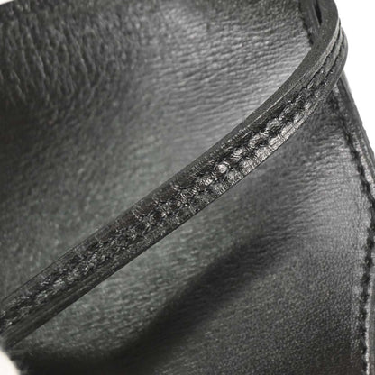 Hermes Onimaitou Pochette Box Calf, Black, Leather, Clutch