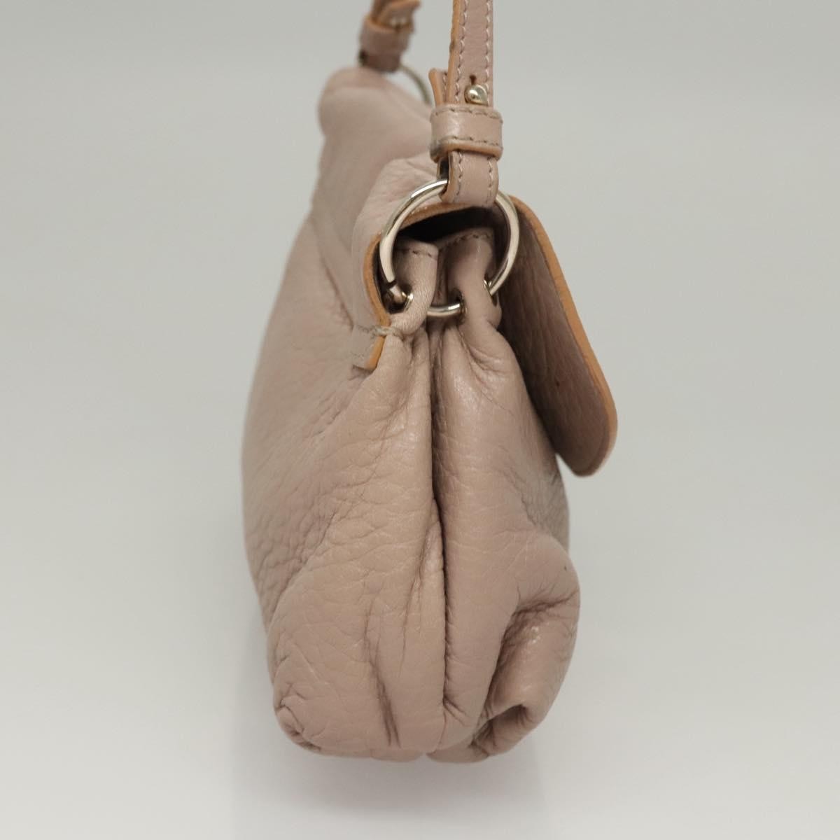 Chloe Lily Leather, Pink, Leather, Handbag