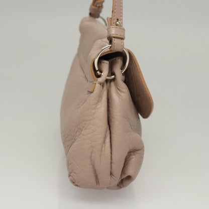 Chloe Lily Leather, Pink, Leather, Handbag