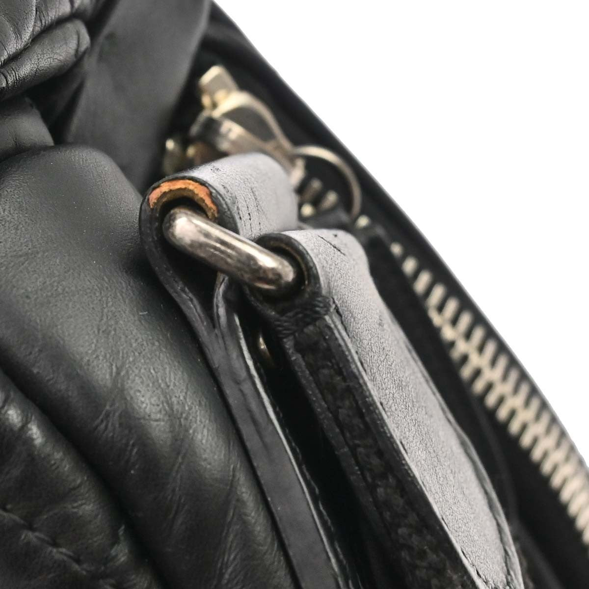 Chanel Expandable Flap Messenger Quilted Aged Calfskin, Black, Leather, Shoulder Bag
