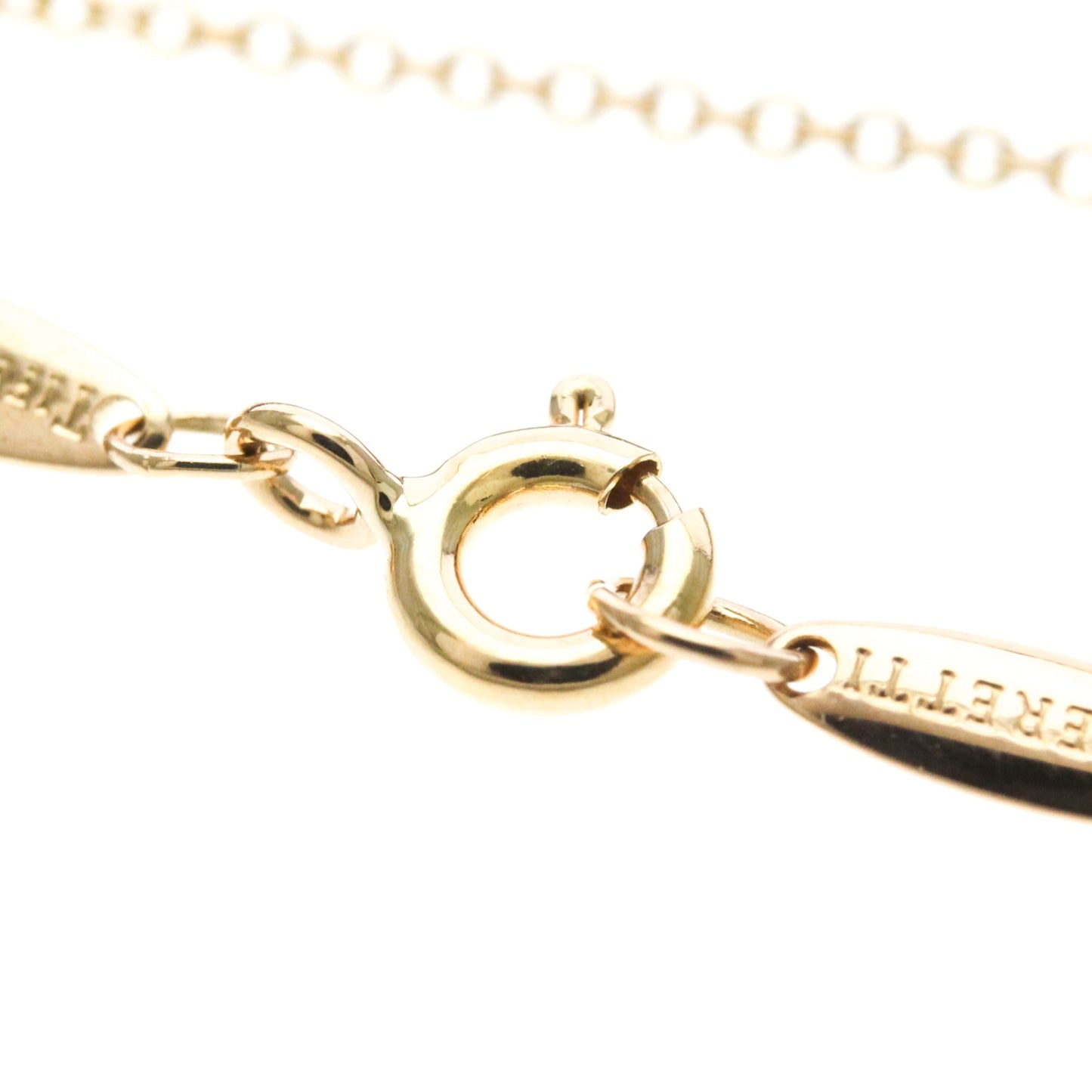 Tiffany & Co. Elsa Peretti Diamonds By The Yard 18K Rose Gold with Diamond, Gold, Pink Gold, Necklace