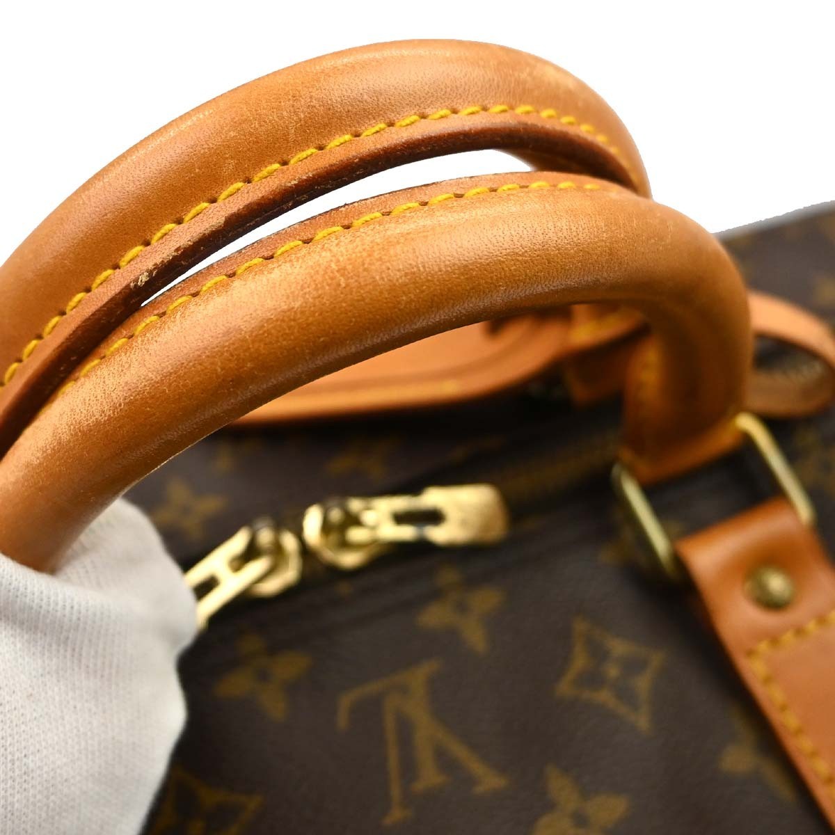 Louis Vuitton Keepall Monogram Canvas, Brown, Canvas, Travel Bag
