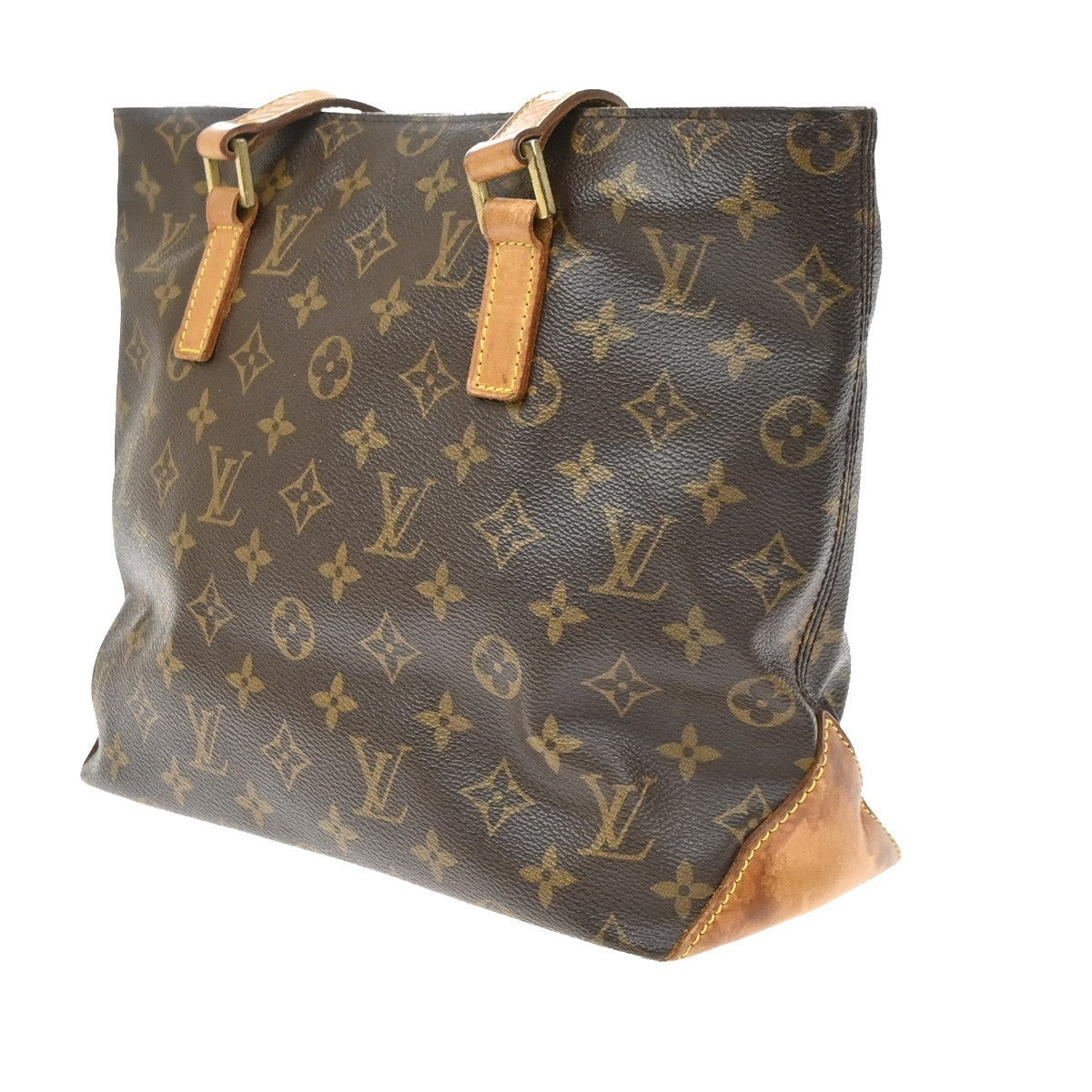 Louis Vuitton Cabas Piano Monogram Canvas, Brown, Canvas, Tote Bag