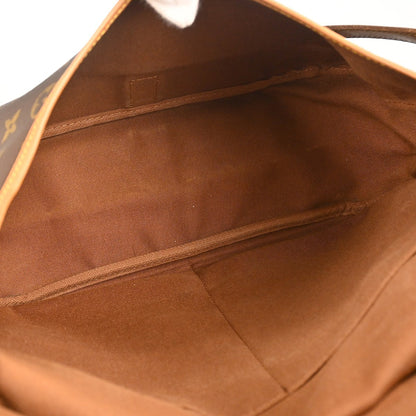 Louis Vuitton Saumur Monogram Canvas, Brown, Canvas, Shoulder Bag