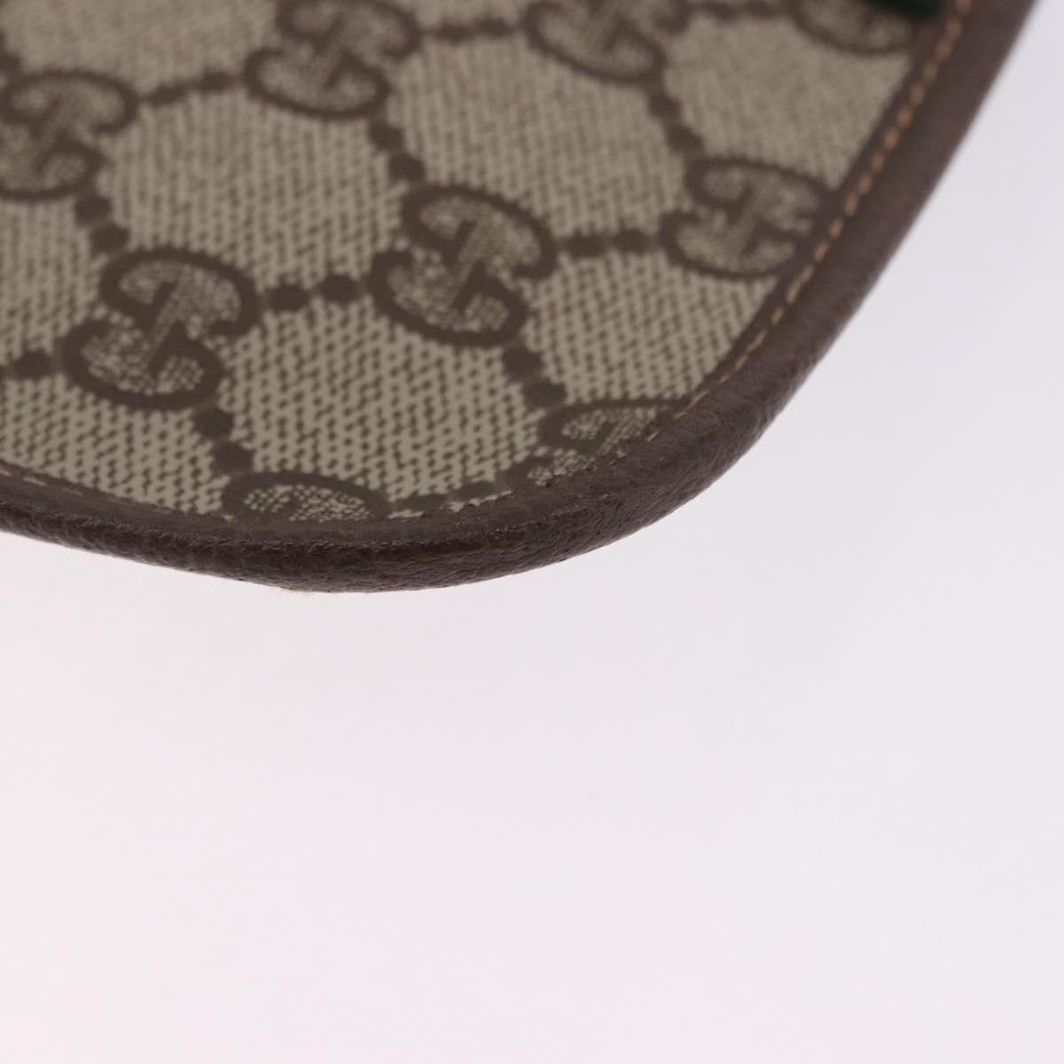 Gucci Sherry line Canvas, Beige, PVC, Clutch