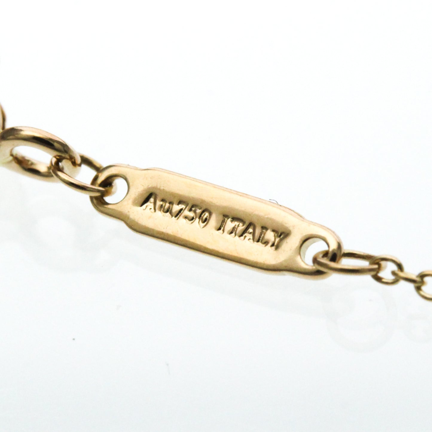 Tiffany & Co. T Circle Pendant 18K Rose Gold with Diamond, Gold, Pink Gold, Necklace