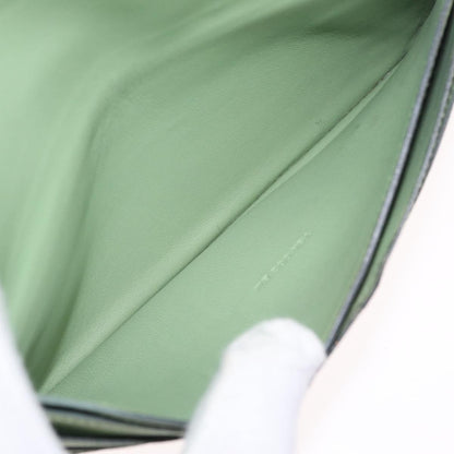 Hermes Dogon Recto Verso Leather, Green, Leather, Wallet