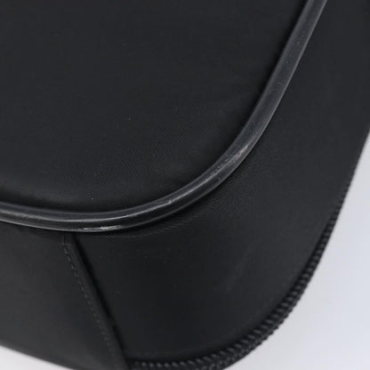 Prada Briefcase Tessuto and Saffiano Leather, Black, Nylon, Briefcase