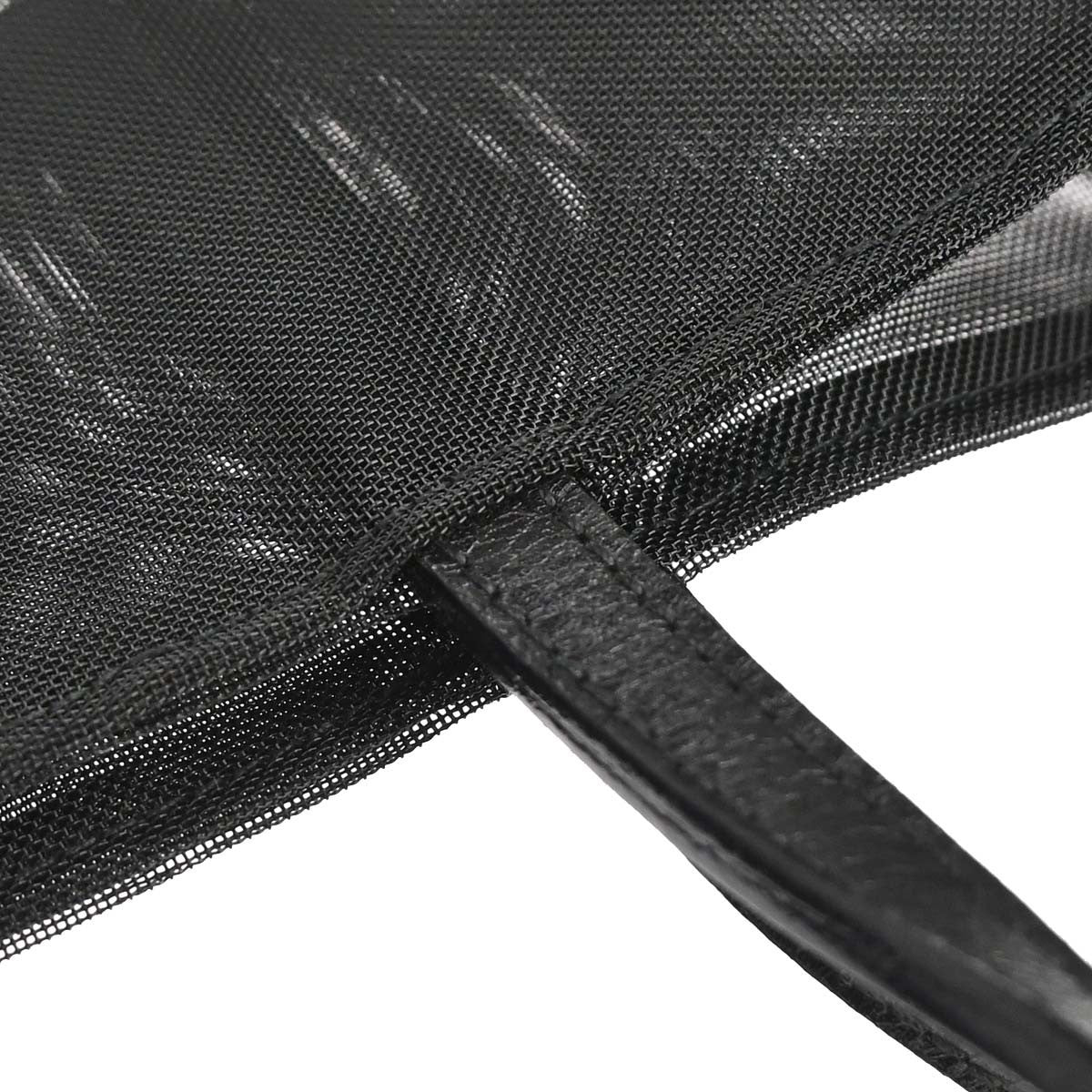 Fendi Vintage FF Mesh, Black, Nylon, Tote Bag
