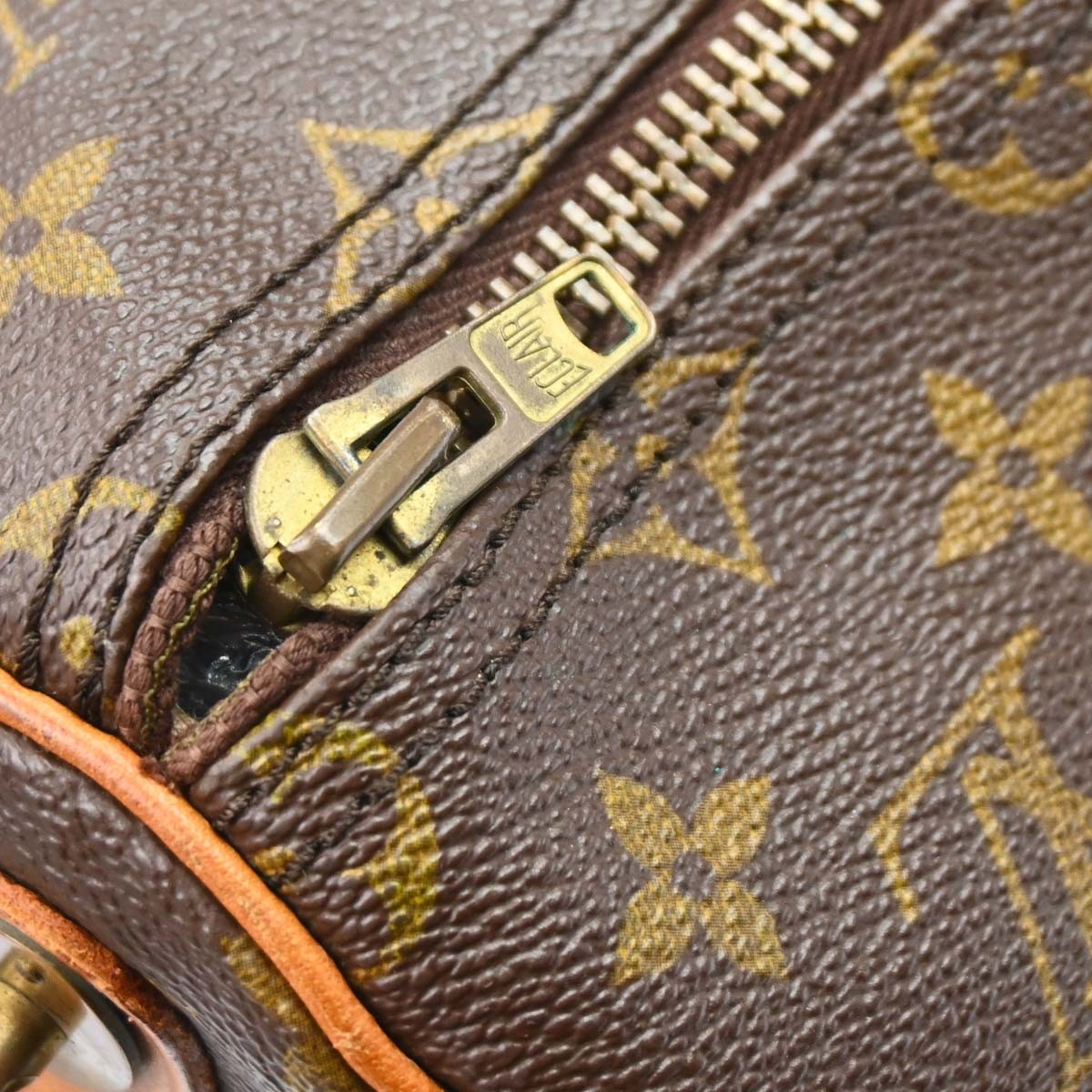 Louis Vuitton Keepall Monogram Canvas, Brown, Canvas, Travel Bag